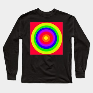 Rainbow Circles Long Sleeve T-Shirt